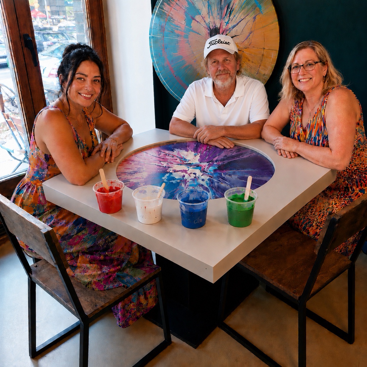 Gäste beim Brunch & Art Workshop im Bonvivant