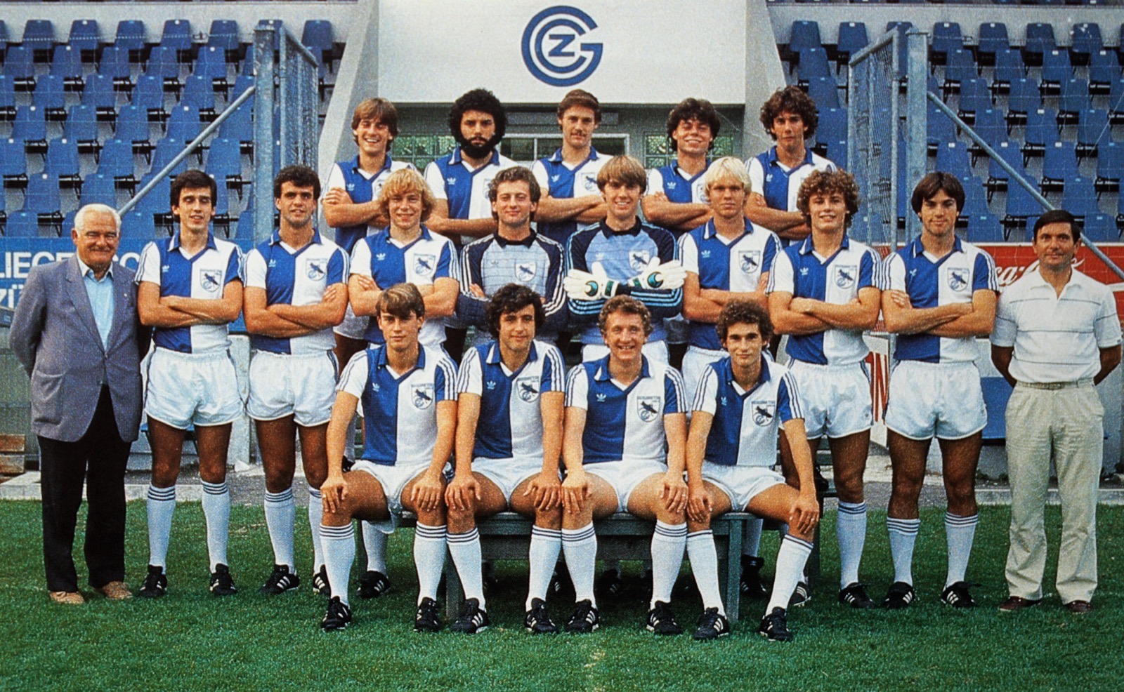 Jans Echternacht im Team der Grasshoppers Zürich