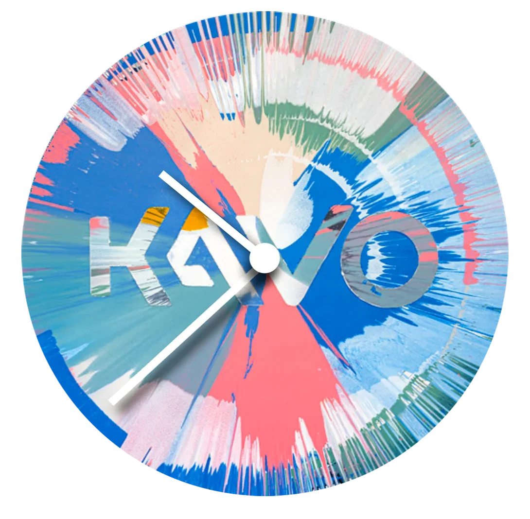 Weitere Logo-Integration im Spin Painting