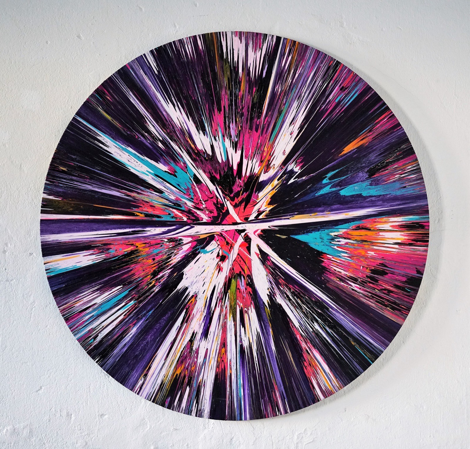 Spin Painting im Privatworkshop