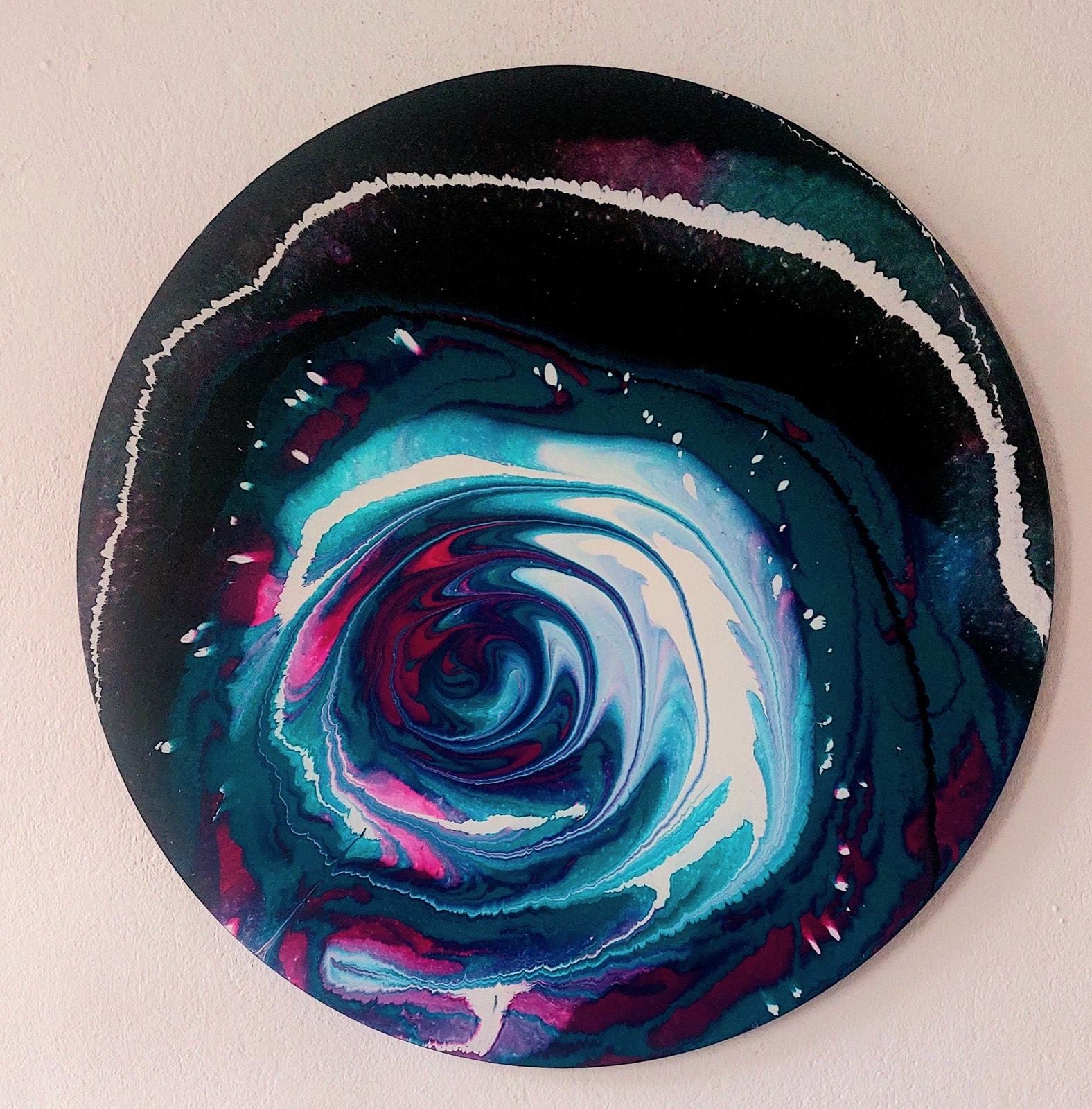 Spin Painting im Privatworkshop