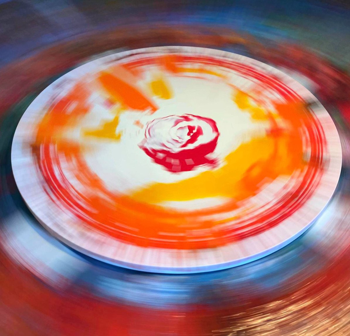 Spin Painting im Privatworkshop